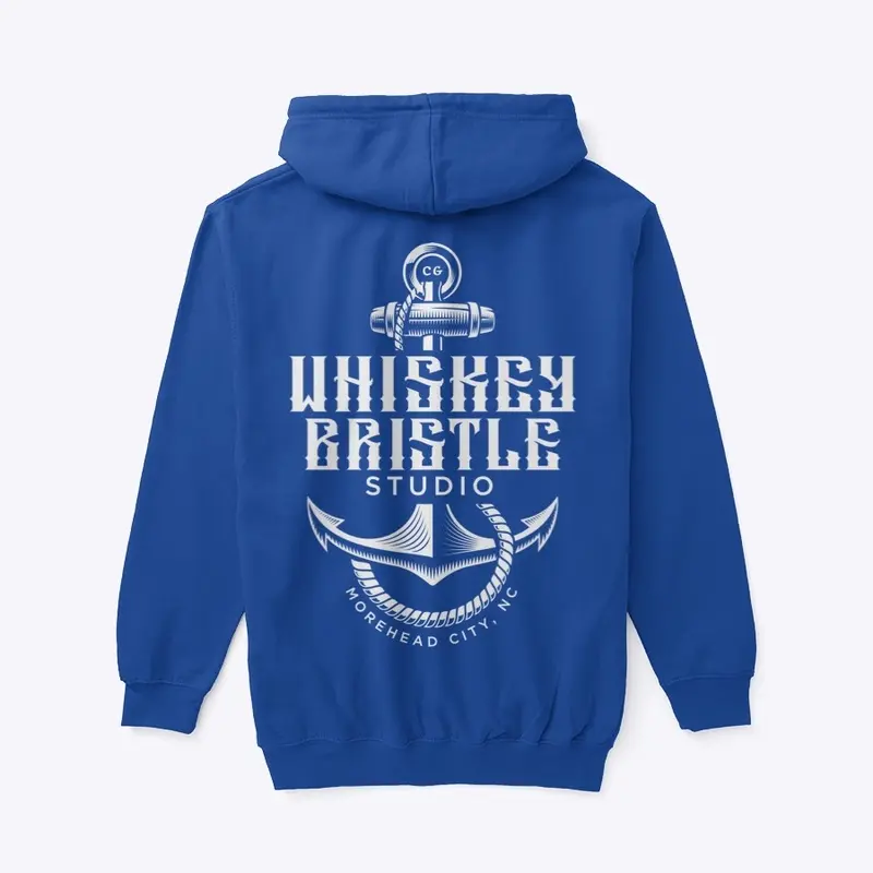 Whiskey Bristle Zip Hoodie